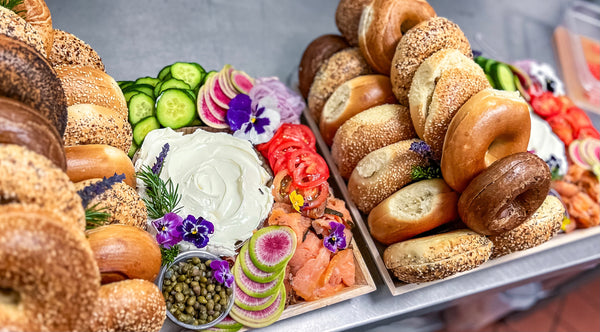 Bagel + Lox Board